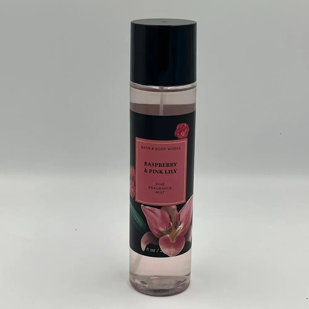 Bath & Body Works Raspberry & Pink Lilly Fine Fragrance Mist 8oz Spray